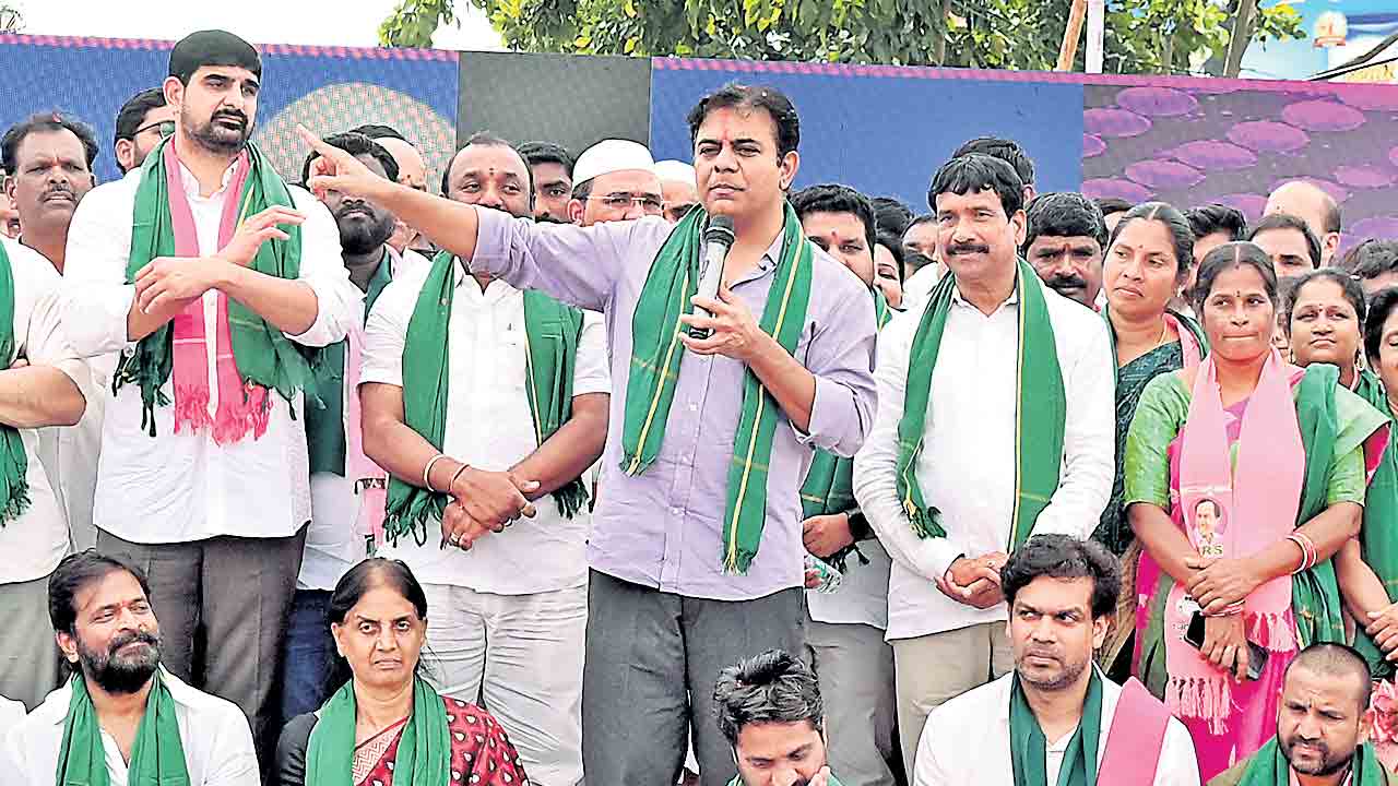 KTR | అరడజన్‌ దొంగల్లా రేవంత్‌ ముఠా.. బ్లాక్‌మెయిల్‌కు ముఖ్యమంత్రే బ్రాండ్‌ అంబాసిడర్‌: కేటీఆర్‌