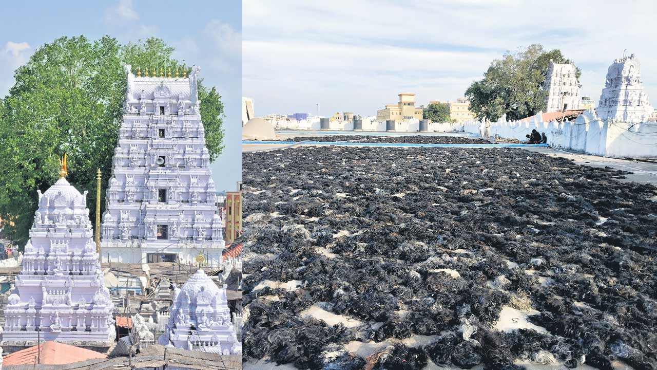 మొండికేస్తున్న తలనీలాల కాంట్రాక్టర్‌!