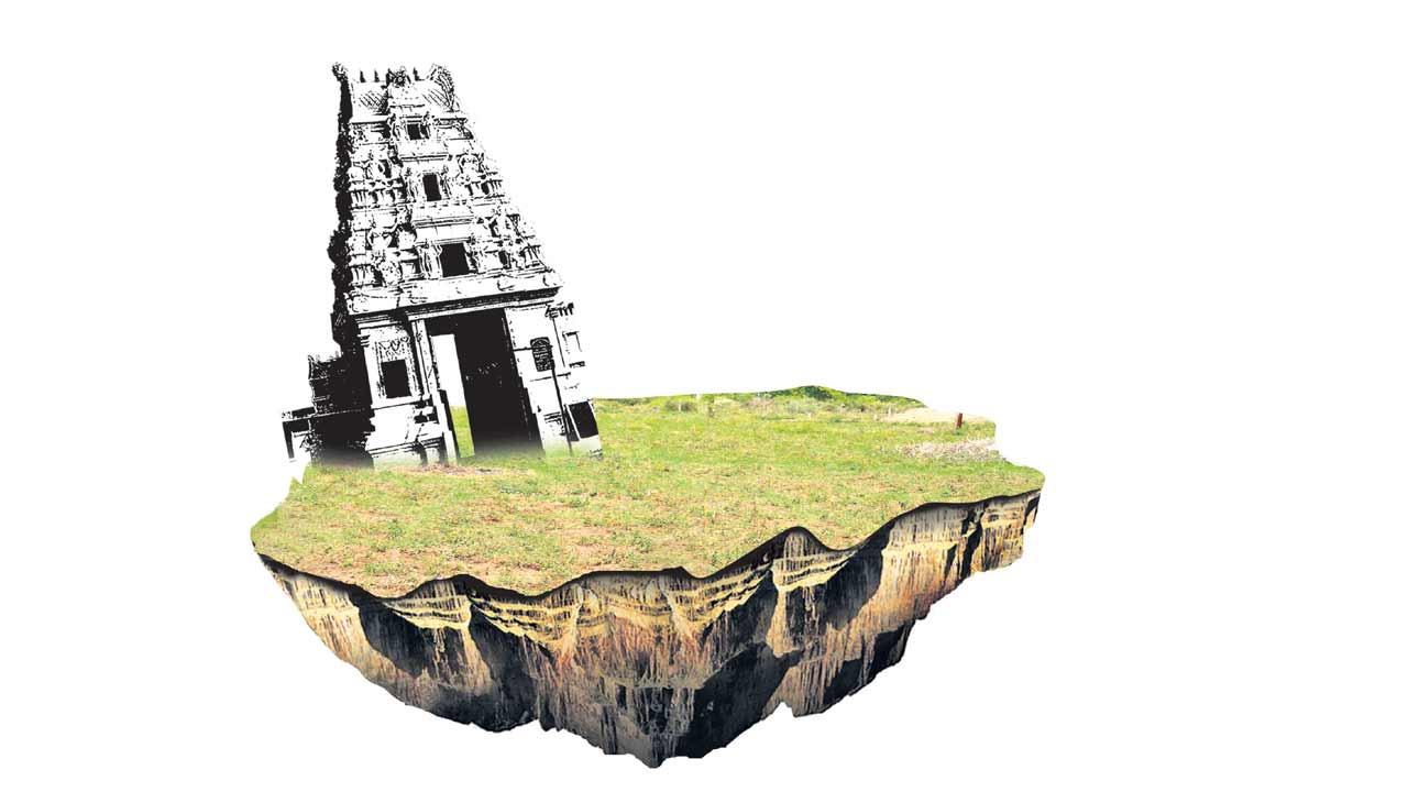 కబ్జాకోరల్లో ఆలయ భూములు?