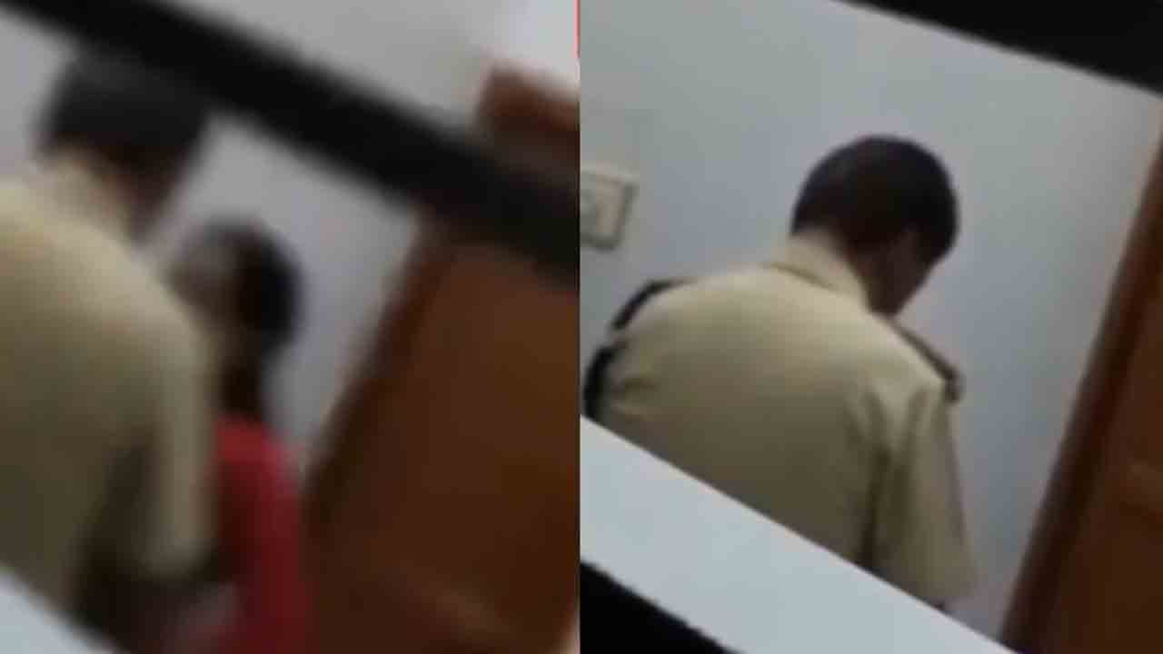 Watch: డీఎస్పీ కార్యాలయంలో మహిళపై అధికారి అసభ్యకర ప్రవర్తన.. వీడియో వైరల్‌