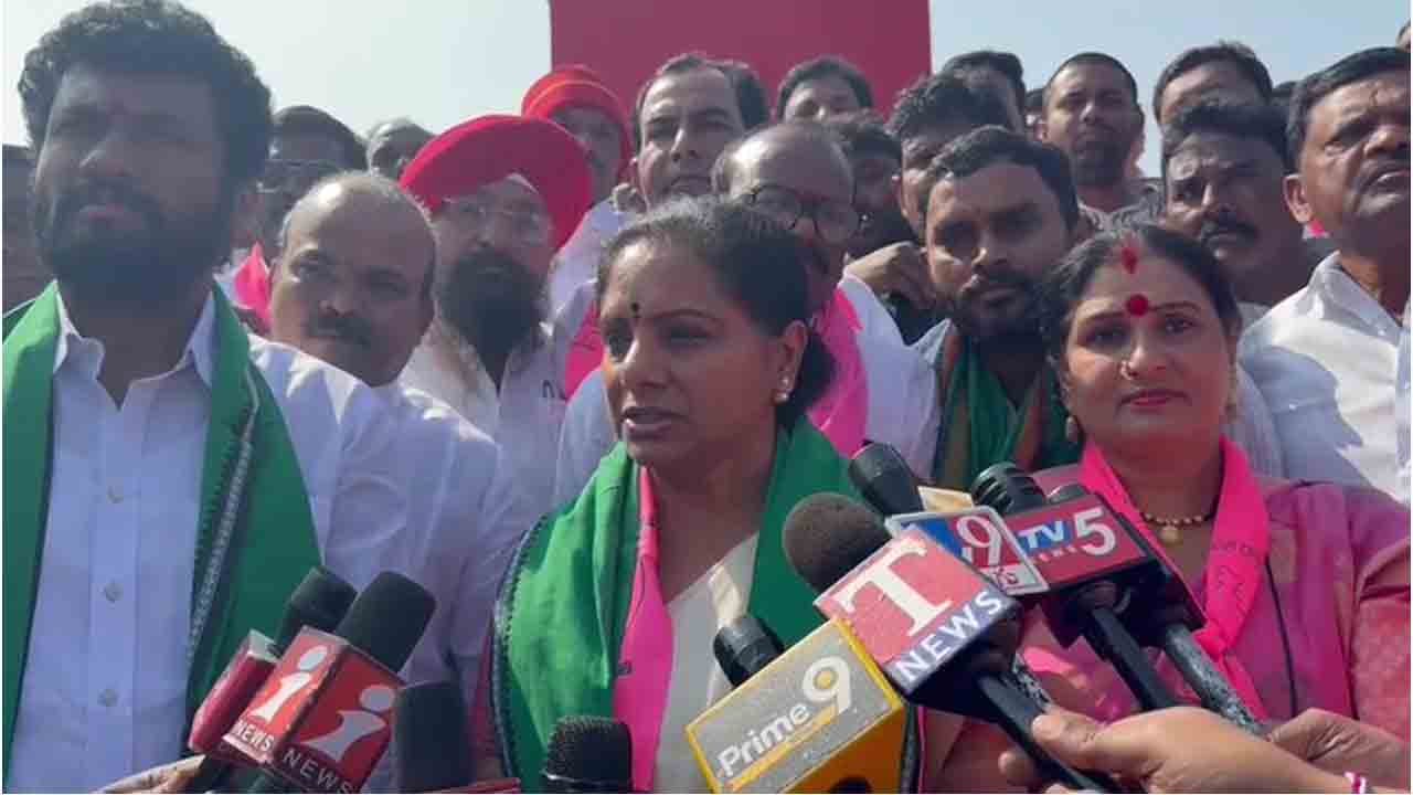 MLC Kavita | కేటీఆర్‌పై అందుకే అక్రమ కేసులు : బీఆర్‌ఎస్‌ ఎమ్మెల్సీ కవిత