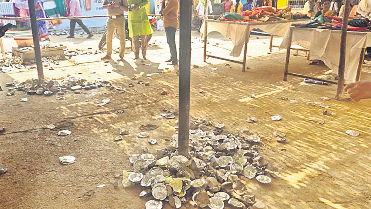 మల్లన్న క్షేత్రంలో భక్తులకు తిప్పలు