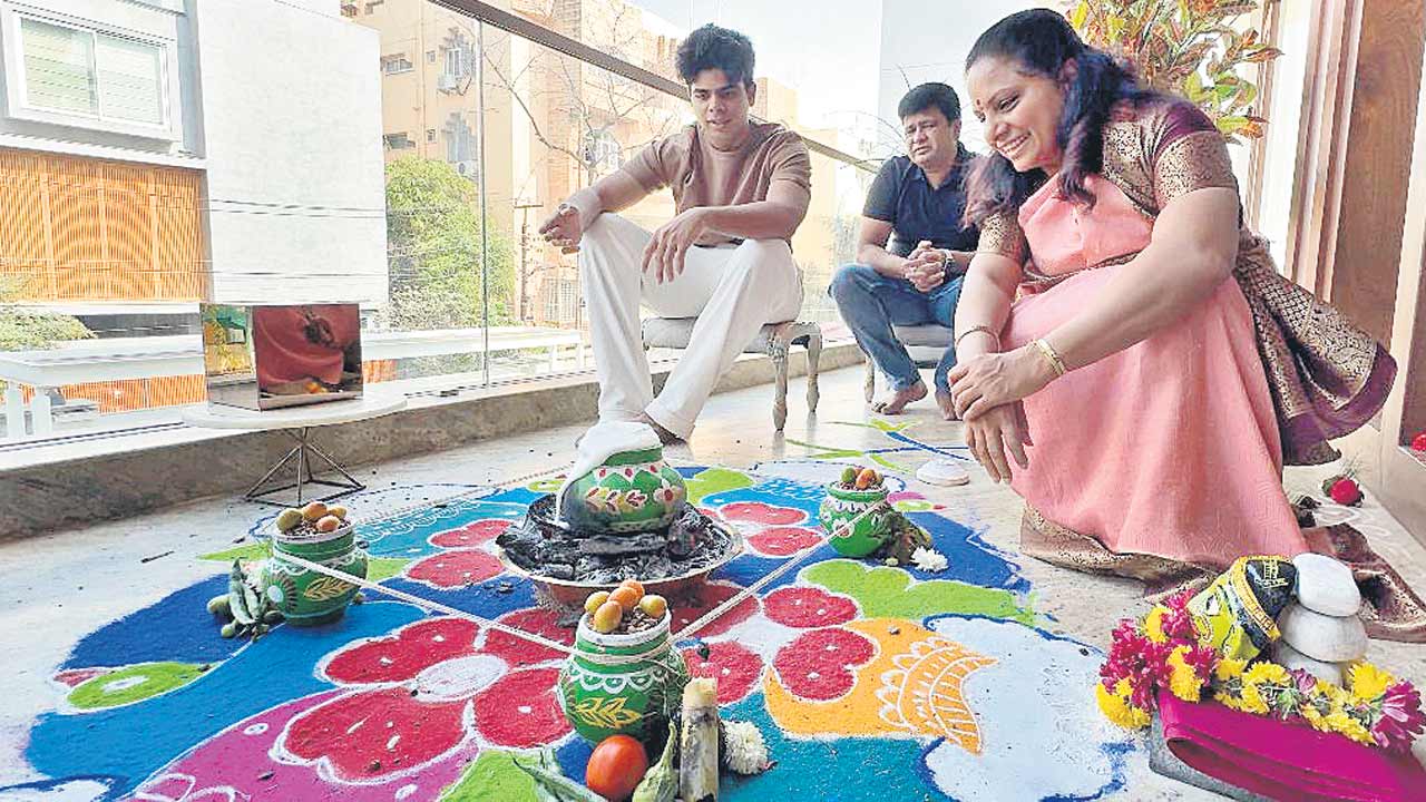 సంక్రాంతి సంబురాల్లో ఎమ్మెల్సీ