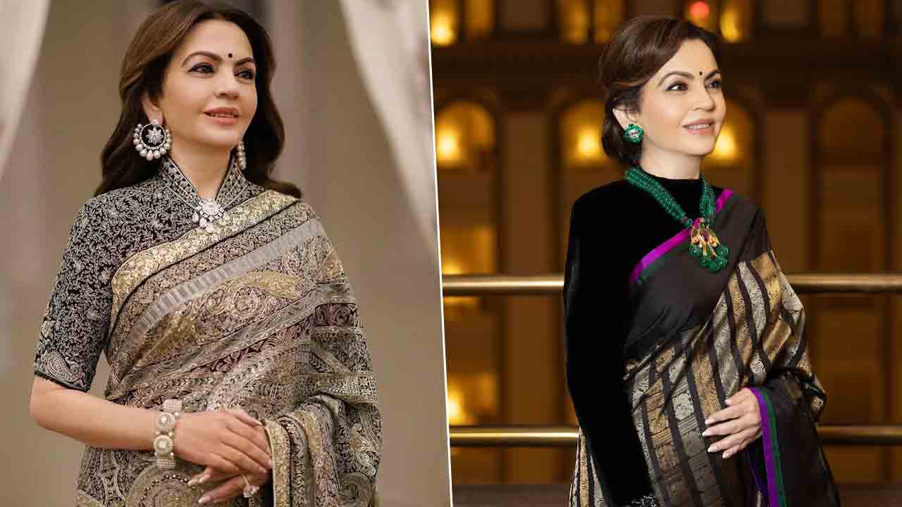 Nita Ambani | ట్రంప్ ఈవెంట్లో స్పెషల్ అట్రాక్షన్గా నీతా.. కట్టూ బొట్టుతో ఆకట్టుకున్న మిసెస్ అంబానీ
