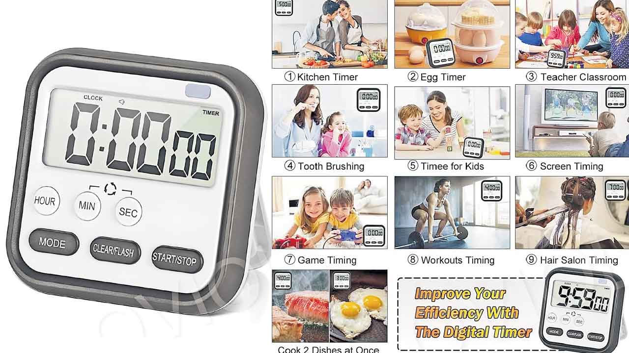 Oviol Stopwatch Timer