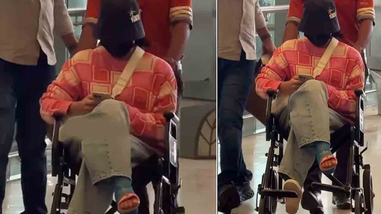 Rashmika Mandanna | వీల్‌ఛైర్‌పై రష్మిక.. త్వరగా కోలుకోవాలంటూ అభిమానుల కామెంట్స్‌.. VIDEO