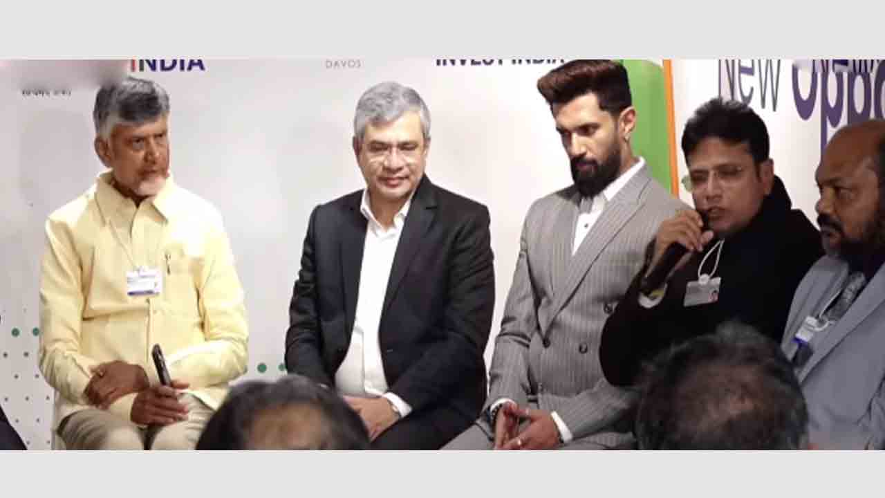 Minister Sridhar Babu | టెక్నాలజీ ఐకాన్‌ చంద్రబాబు.. ఆయనే మాకు స్ఫూర్తి.. దావోస్‌లో మంత్రి శ్రీధర్‌ బాబు