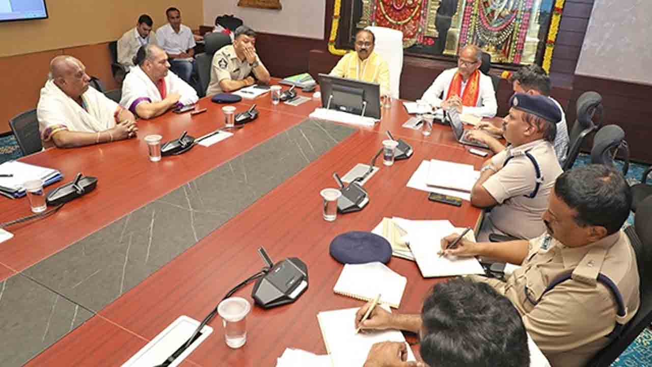 Ttd Meeting With Officials