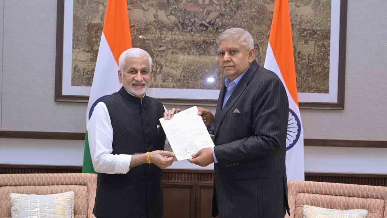 Vijayasai Reddy | రాజ్యసభ సభ్యత్వానికి విజయసాయి రెడ్డి రాజీనామా