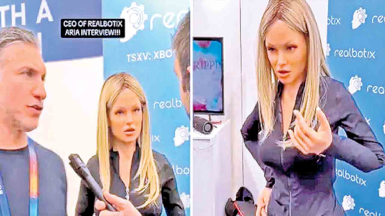 AI Robot Girlfriend | ఏఐ రోబో గర్ల్‌ఫ్రెండ్‌.. మగవారి ఒంటరితనాన్ని దూరం చేస్తుందట!