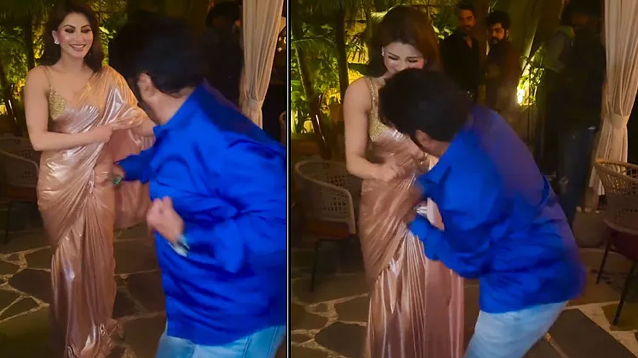 Balakrishna | ఊర్వశి రౌతేలాతో బాలకృష్ణ స్టెప్పులు.. ముద్దుల‌తో ముంచెత్తిన డాకు మ‌హారాజ్.. Video