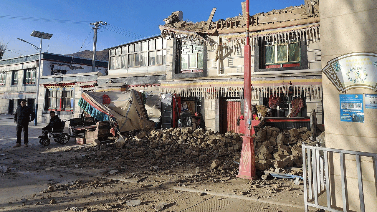 Earthquake: టిబెట్ కేంద్రంగా భూకంపం.. చైనాలో 9 మంది మృతి