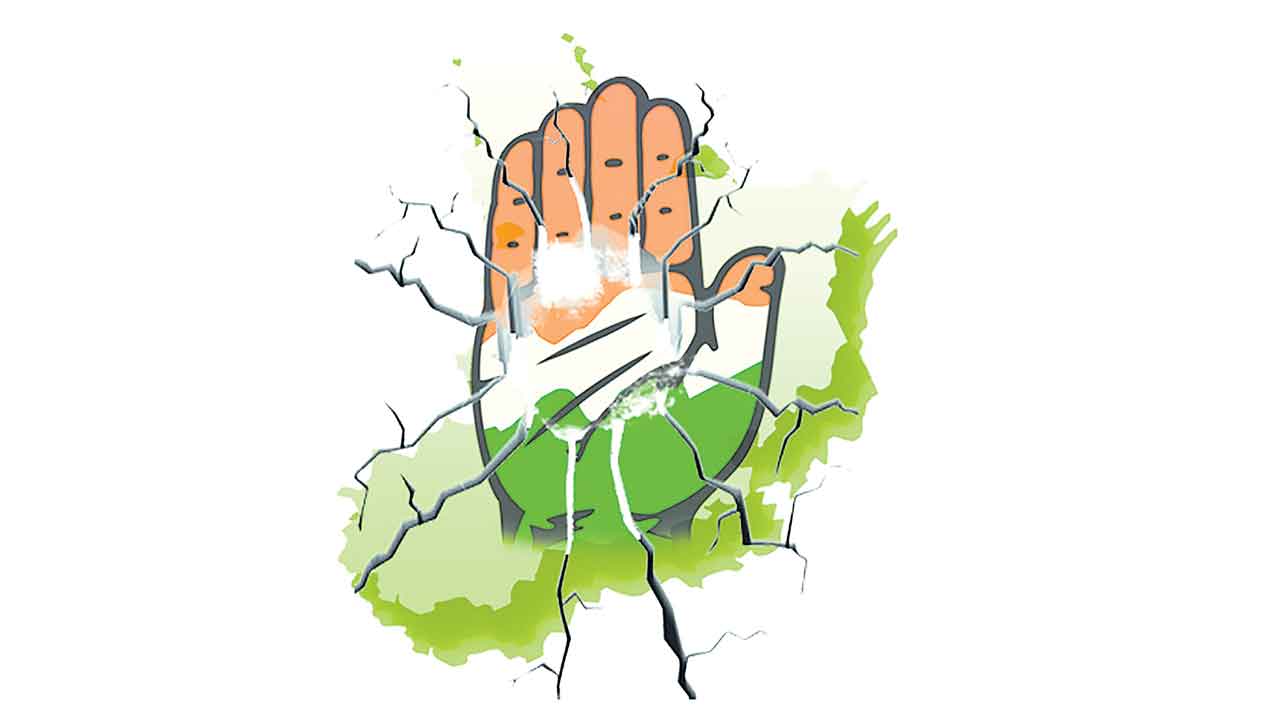 కలహాల కాంగ్రెస్‌..!