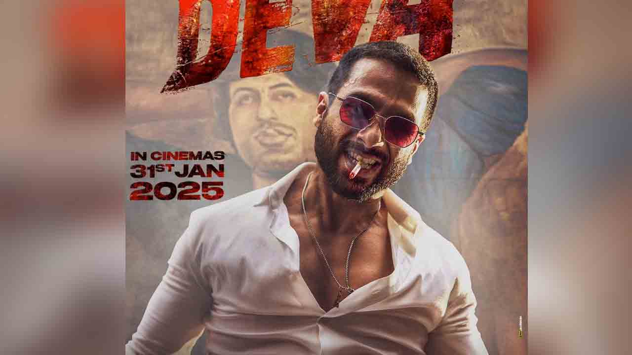 Deva Movie | షాహిద్ క‌పూర్ ‘దేవా’ ఫ‌స్ట్ లుక్ రిలీజ్