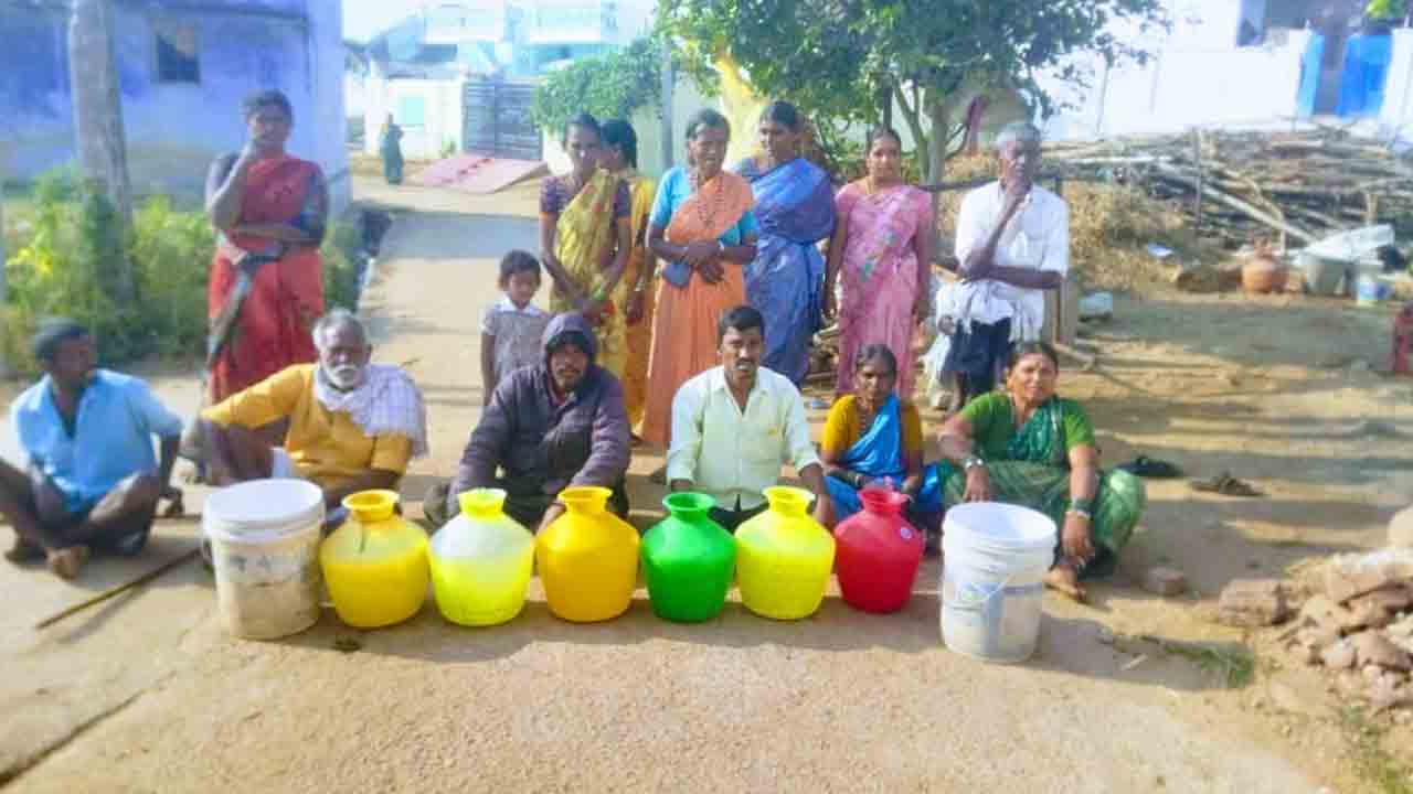 రామాపురంలో తాగునీటి ఎద్దడి