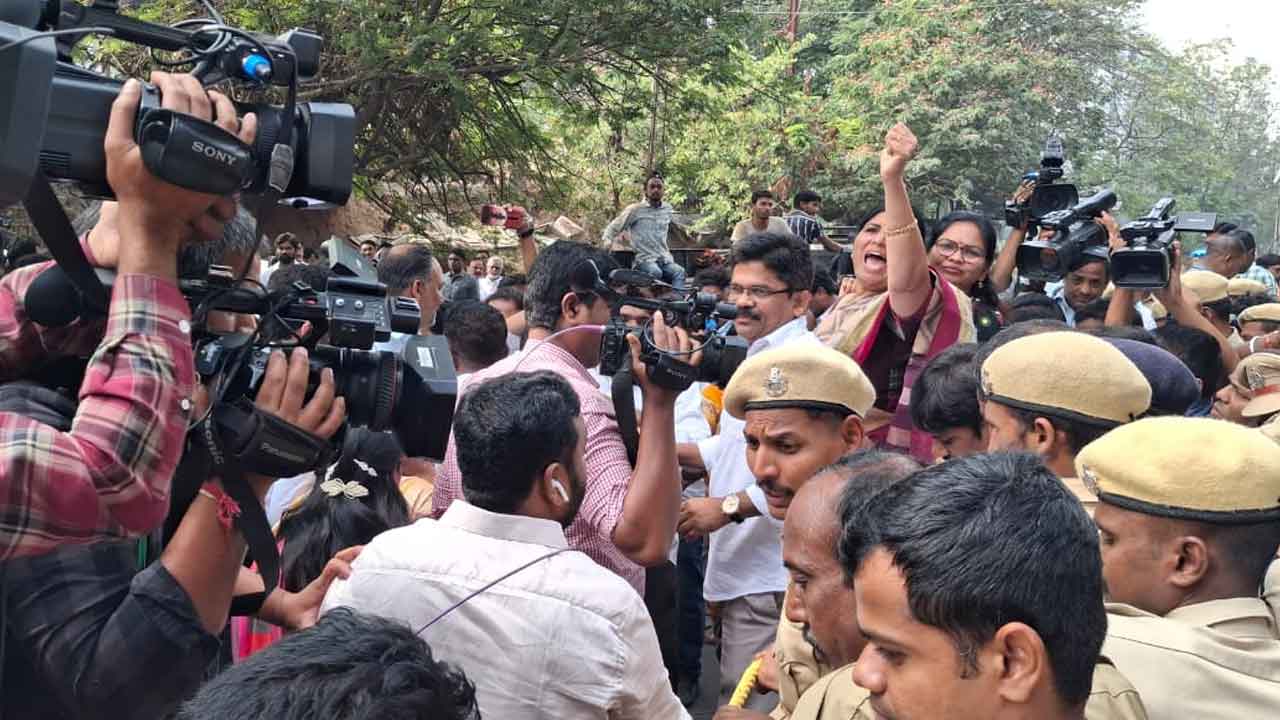 Enforcement Directorate | బషీర్‌బాగ్‌ ఈడీ కార్యాలయం వద్ద ఉద్రిక్తత.. బీఆర్‌ఎస్‌ నేతల అరెస్ట్‌