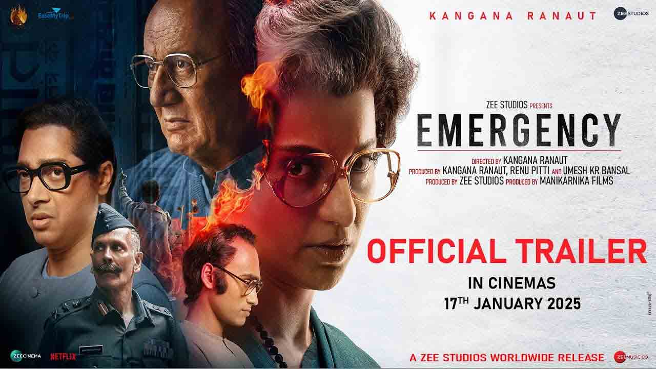 Emergency Movie Trailer | ఇందిరాగాంధీ పాత్ర‌లో కంగనా రనౌత్‌.. ‘ఎమర్జెన్సీ’ ట్రైల‌ర్ రిలీజ్