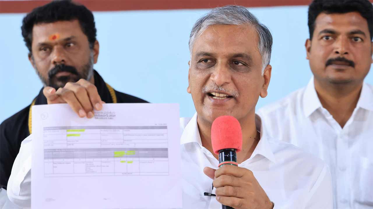 Harish Rao | రేవంత్‌ రెడ్డి నుంచి రాహుల్‌ గాంధీ దాకా ఒక్కరైనా ఇచ్చిన హామీని నిలబెట్టుకున్నారా? : హరీశ్‌రావు