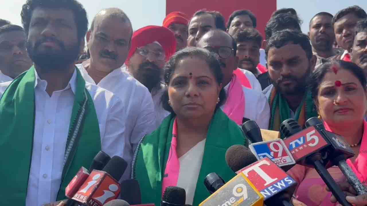 MLC Kavitha | కేటీఆర్‌పై కక్షపూరితంగా వ్యవహరిస్తున్న కాంగ్రెస్‌ సర్కార్‌: ఎమ్మెల్సీ కవిత