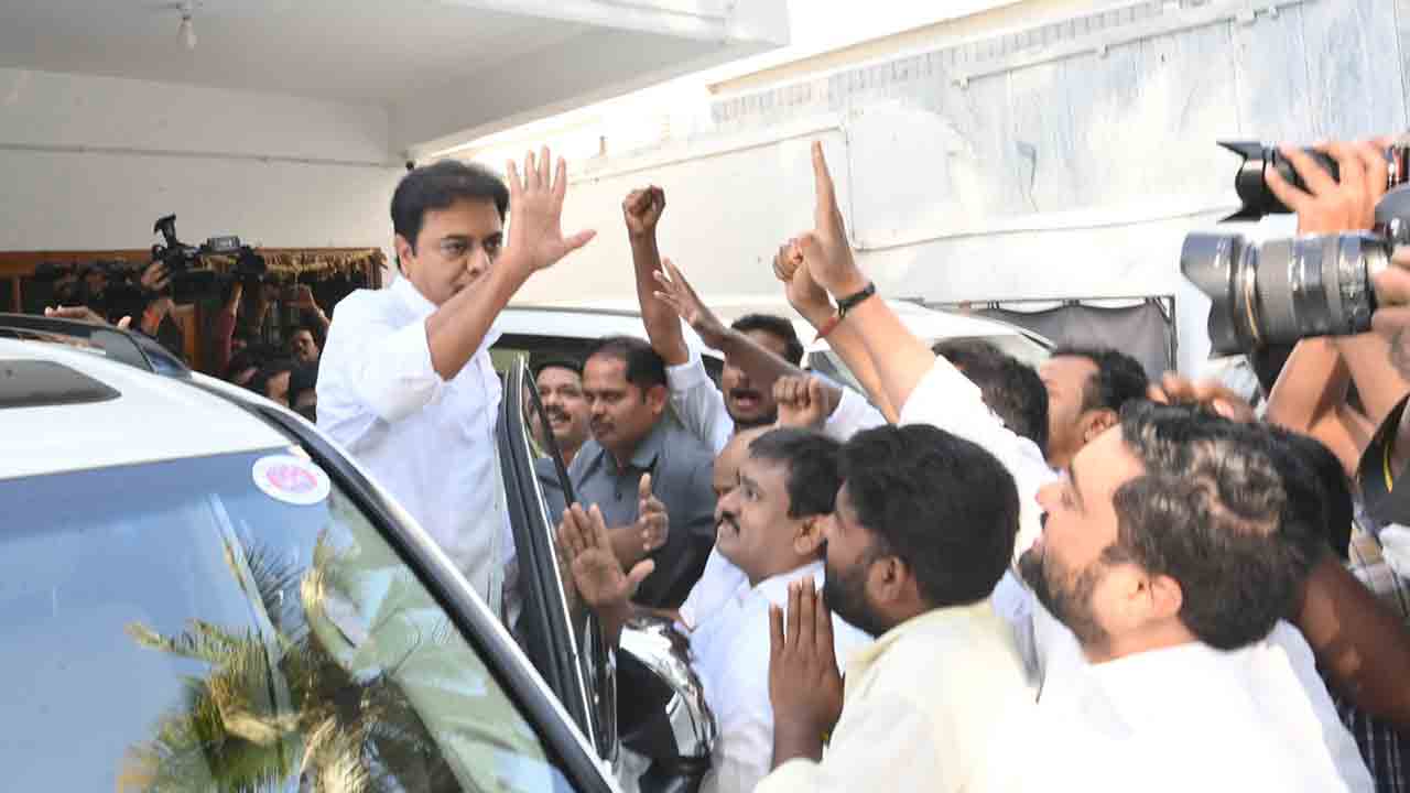 KTR | లాయర్‌ రామచంద్రరావుతో కలిసి.. ఏసీబీ విచారణకు హాజరైన కేటీఆర్