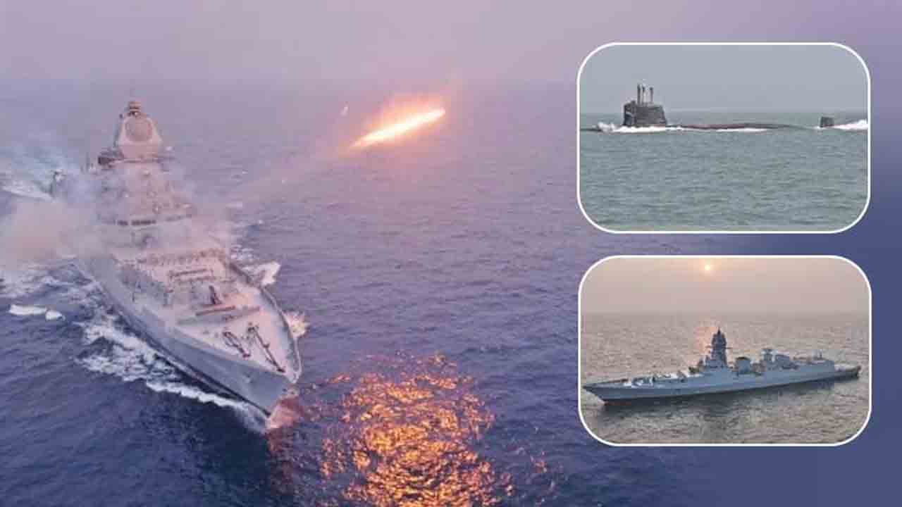 Warships | వాయుసేన అమ్ములపొదిలోకి మరో మూడు యుద్ధ నౌకలు.. జాతికి అంకితం చేసిన ప్రధాని మోదీ