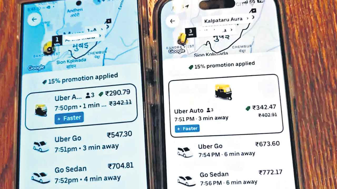 Cab Fare | లో బ్యాటరీ ఉంటే చార్జీల మోతే.. క్యాబ్‌ అగ్రిగేటర్ల మాయాజాలం!