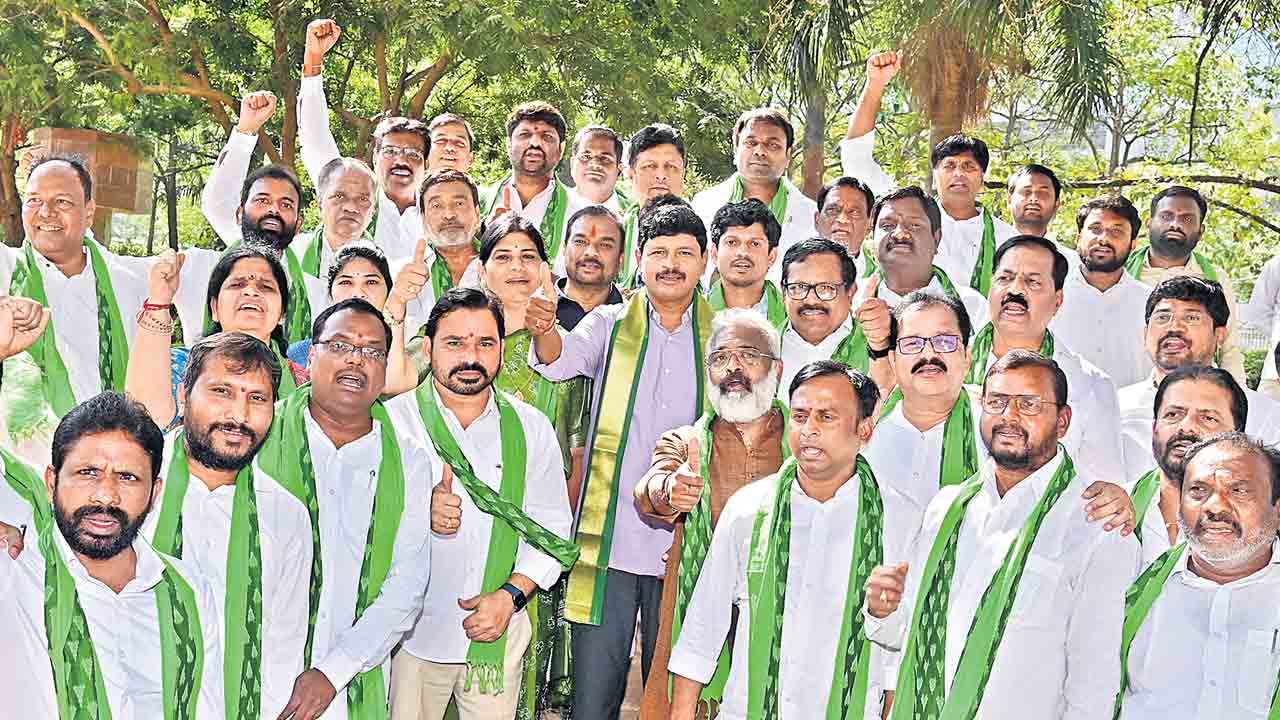 అధినేత కోసం ఆకుపచ్చని సంకల్పం