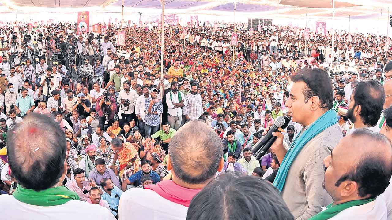 KTR | రేపు పుస్తెలతాళ్లూ లాక్కెళ్తరా?.. నిప్పులు చెరిగిన కేటీఆర్‌