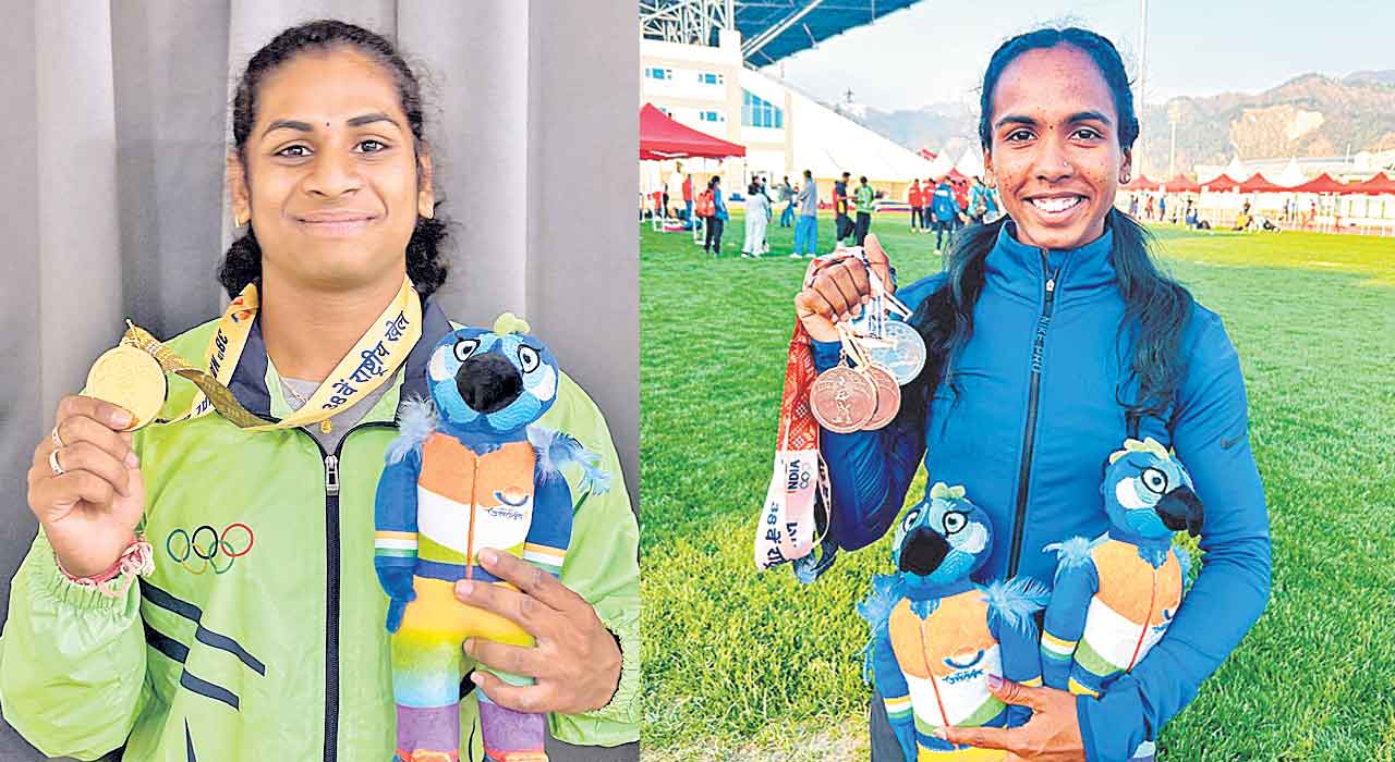 తెలంగాణ పతక జోరు