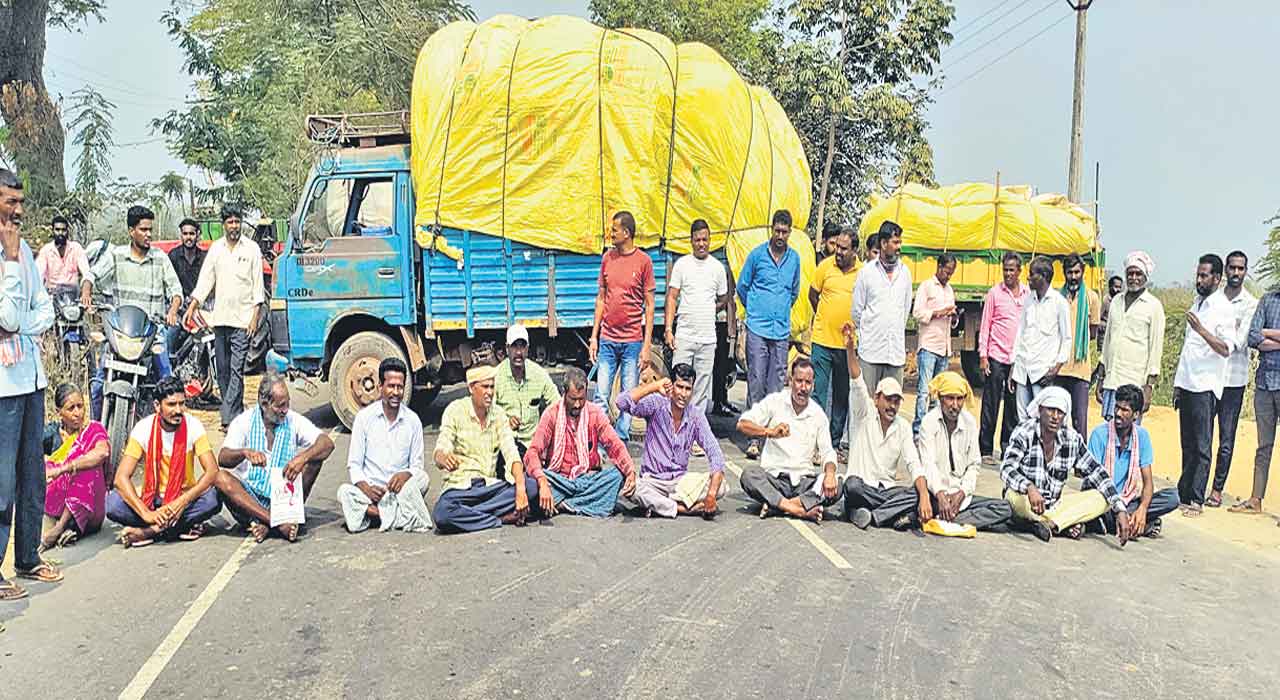 భగ్గుమన్న పత్తి రైతు