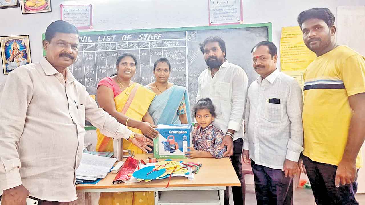 చిన్నారి గొప్ప మనసు