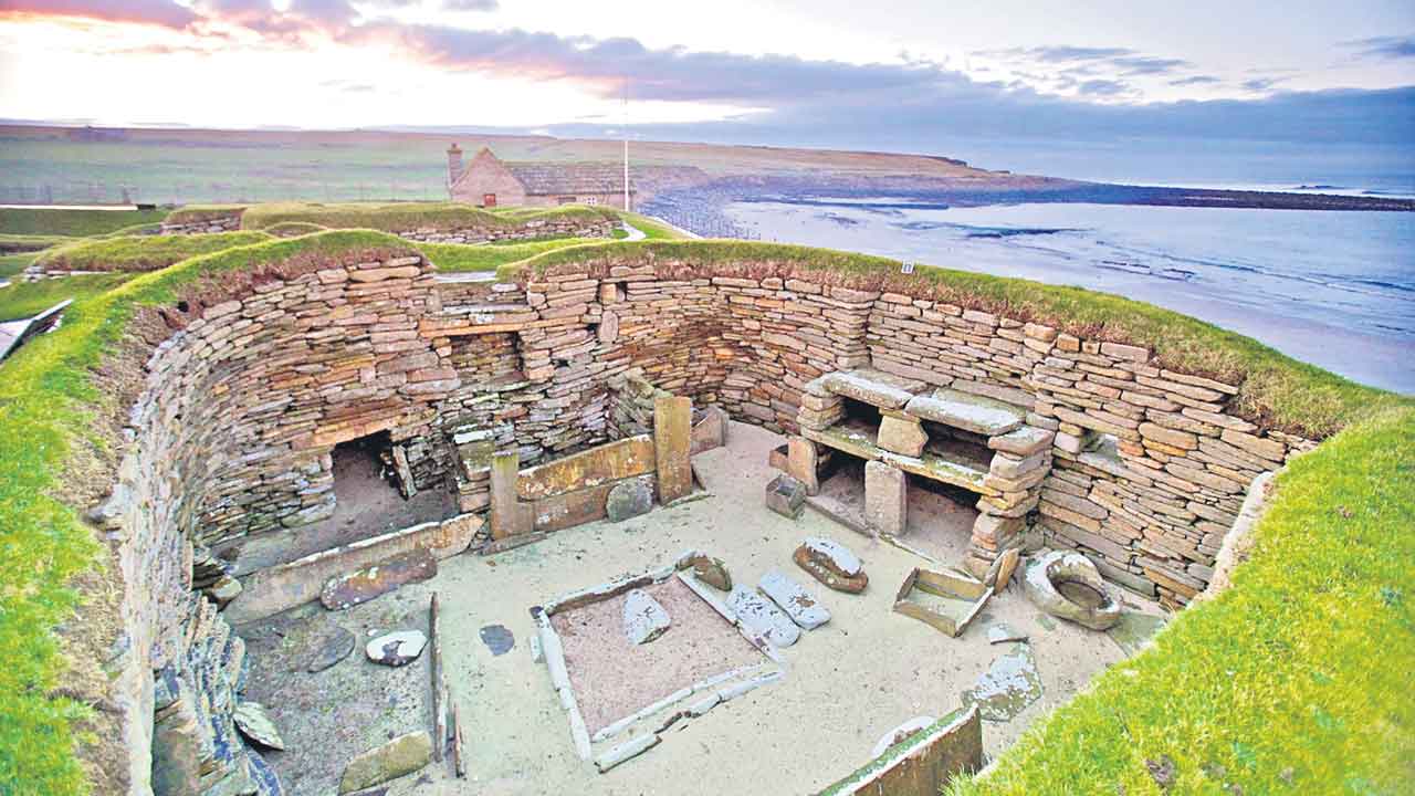 Skara Brae | ఆదిమ మానవుల గేటెడ్‌ కమ్యూనిటీ.. గడప దాటితే చాలు ఒక ఇంటి నుంచి మరో ఇంటికి!