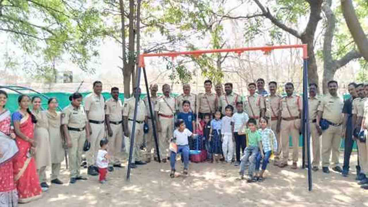 Childrens Park | దేవునిపల్లి పీఎస్ పరిధిలో చిల్డ్రన్స్ పార్క్ ప్రారంభం
