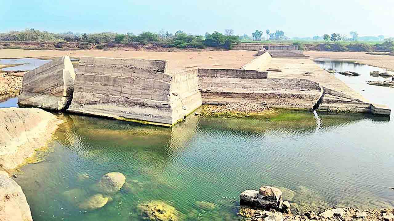 ఎండిన వాగులు.. బీడుగా పొలాలు