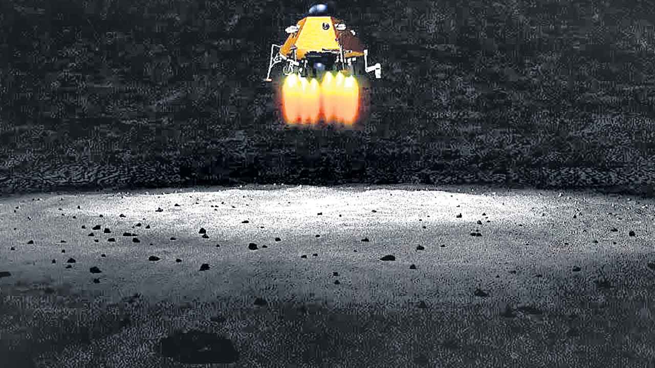 చంద్రునిపైకి ఫ్లయింగ్‌ రోబో