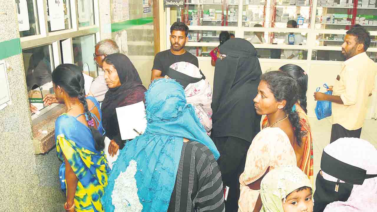 సర్కారు దవాఖానల్లో మందుల్లేవ్‌ !