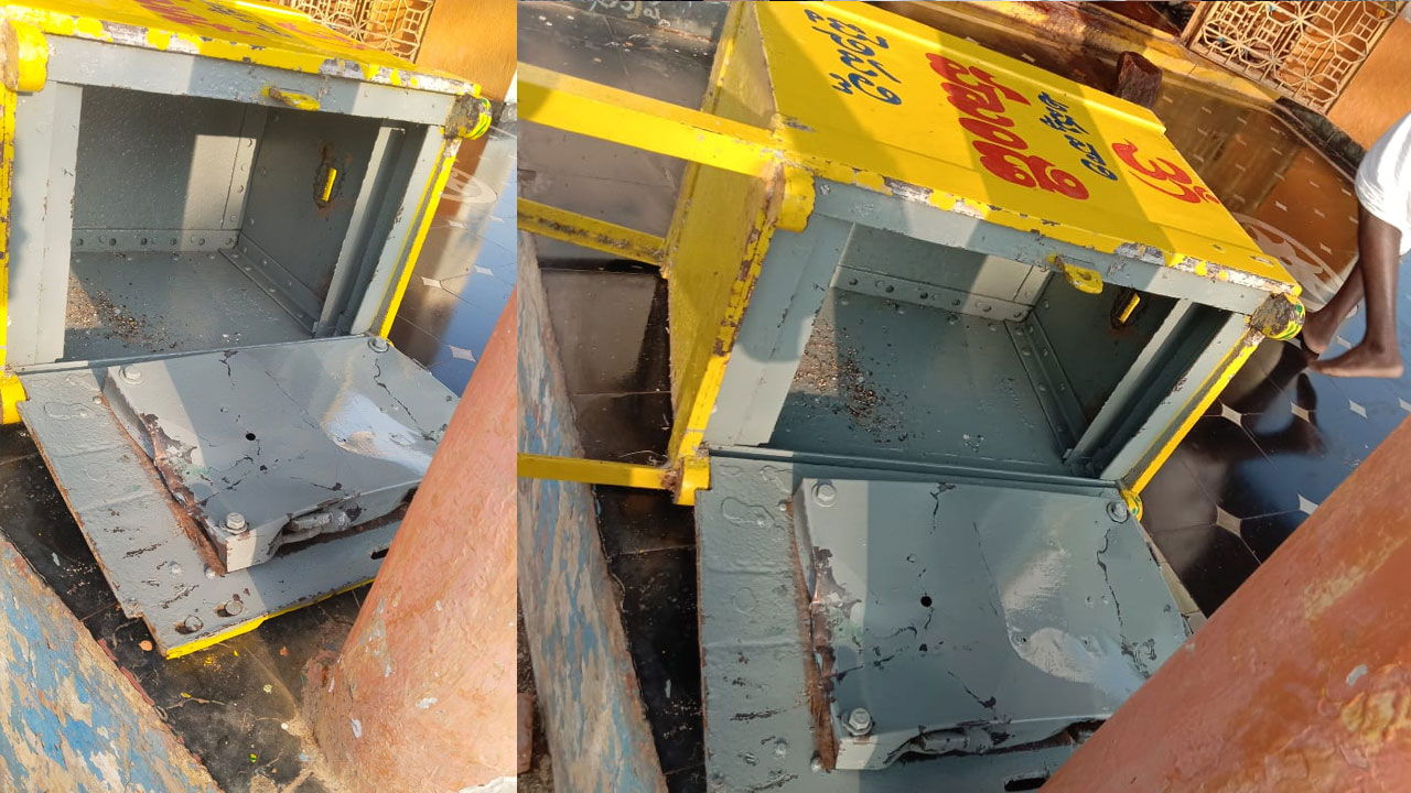 Robbery | బైనపల్లి ఆలయంలో చోరీ.. హుండీ ధ్వంసం చేసి నగదు, ఆభరణాలు అపహరణ