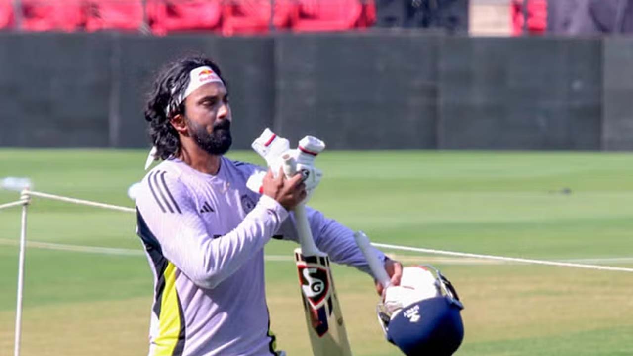 Champions Trophy | ప్రాక్టీస్‌ సెషన్‌లో చెమట చిందిస్తున్న కేఎల్‌ రాహుల్‌.. చాంపియన్స్‌ ట్రోఫీలో ఇక దబిడి దిబిడే..!