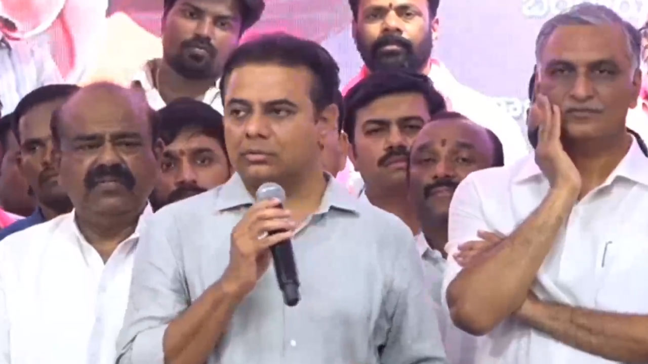 KTR | కేసీఆర్‌ నాకు మాత్రమే కాదు.. యావత్‌ తెలంగాణ జాతికి హీరో: కేటీఆర్