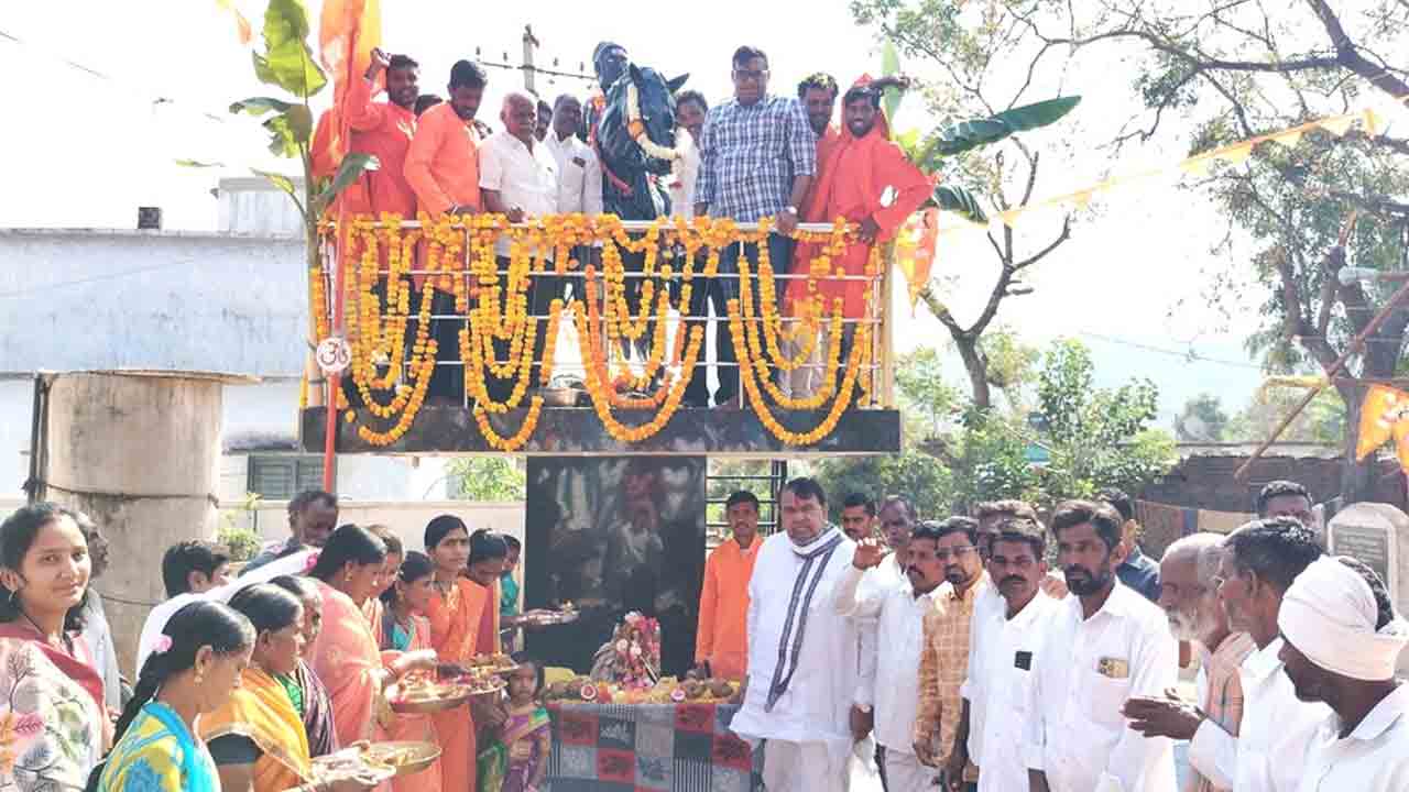 MLA Pocharam Srinivas Reddy | యువత శివాజీ అడుగుజాడల్లో నడవాలి : ఎమ్మెల్యే పోచారం శ్రీనివాస్ రెడ్డి