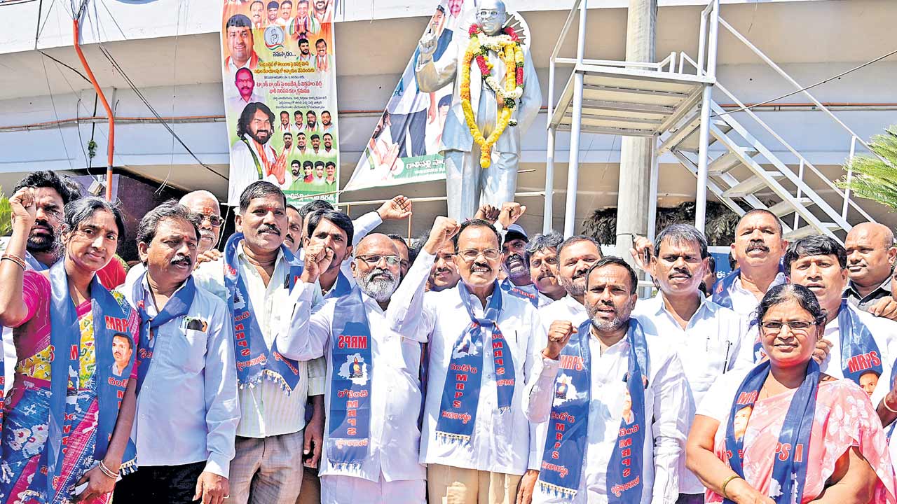 వర్గీకరణ తీర్మానం ఘనత కేసీఆర్‌దే