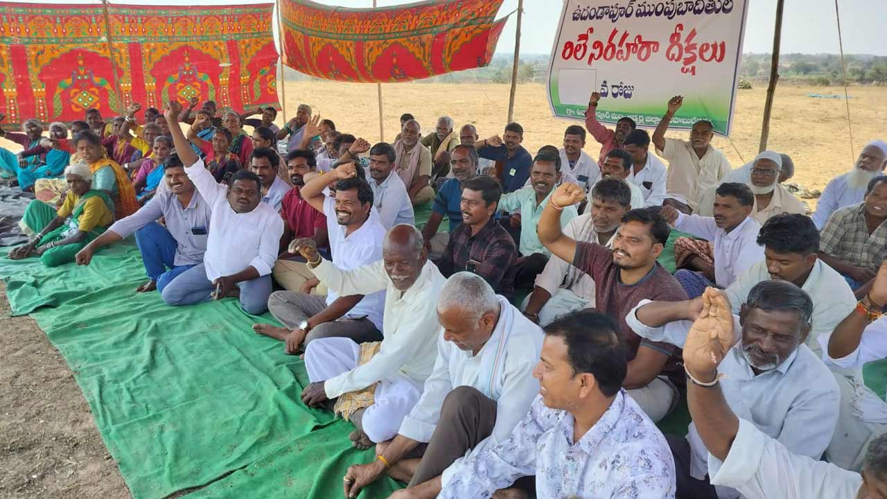 నిలిచిన ‘ఉదండాపూర్‌’ పనులు