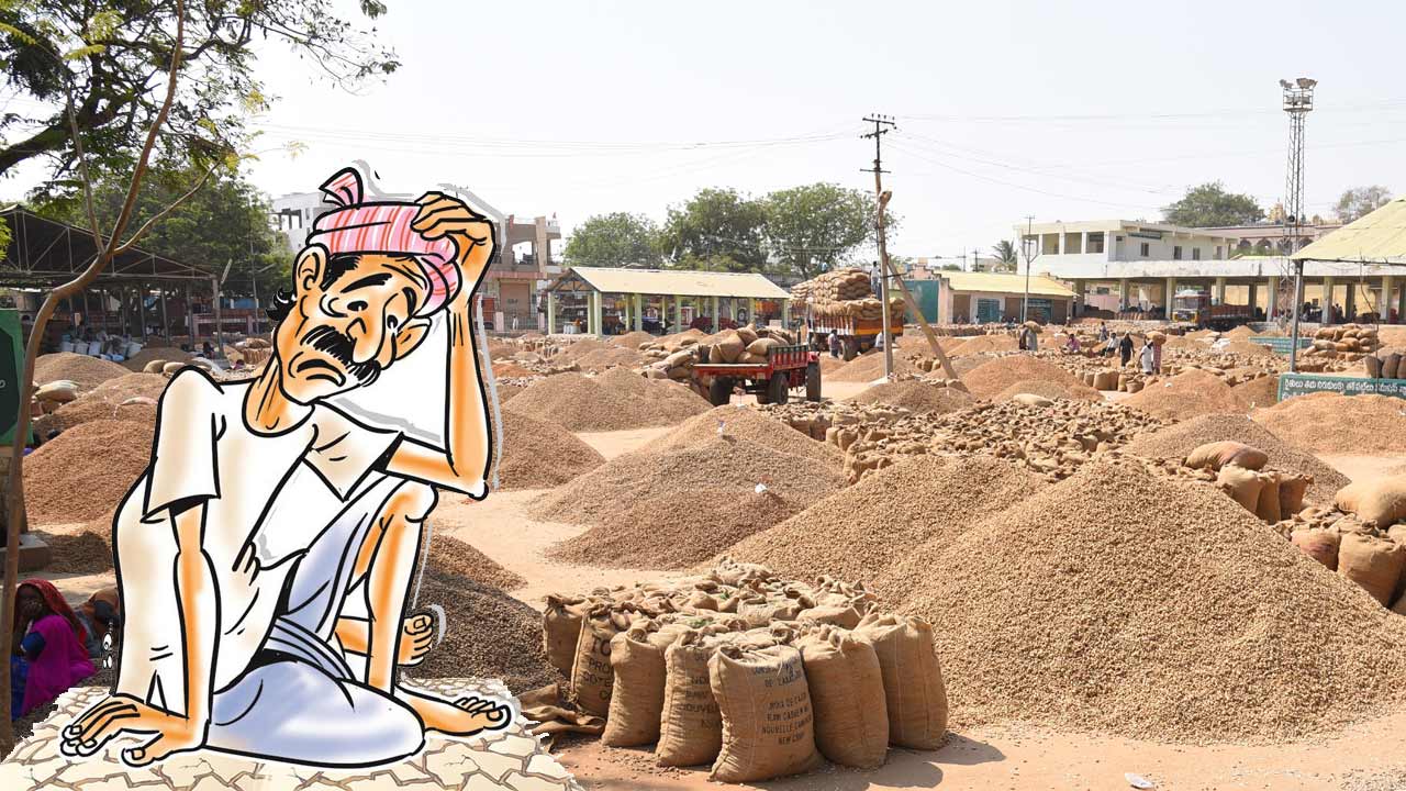 దిగుబడి రాక ధర లేక..