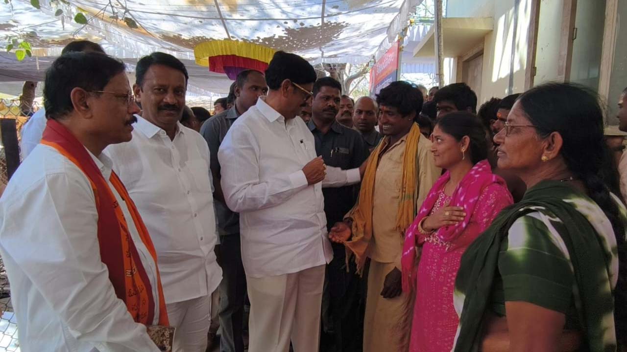 Srisailam | బ్రహ్మోత్సవాల ఏర్పాట్లను పరిశీలించిన మంత్రి ఆనం రామనారాయణరెడ్డి