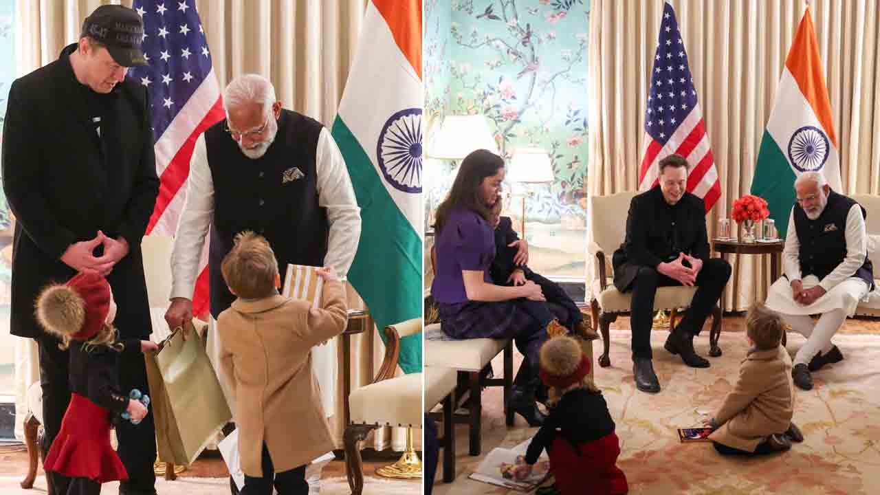 PM Modi | మస్క్‌ పిల్లలకు బుక్స్‌ను గిఫ్ట్‌గా ఇచ్చిన ప్రధాని మోదీ.. అవేంటో తెలుసా..?