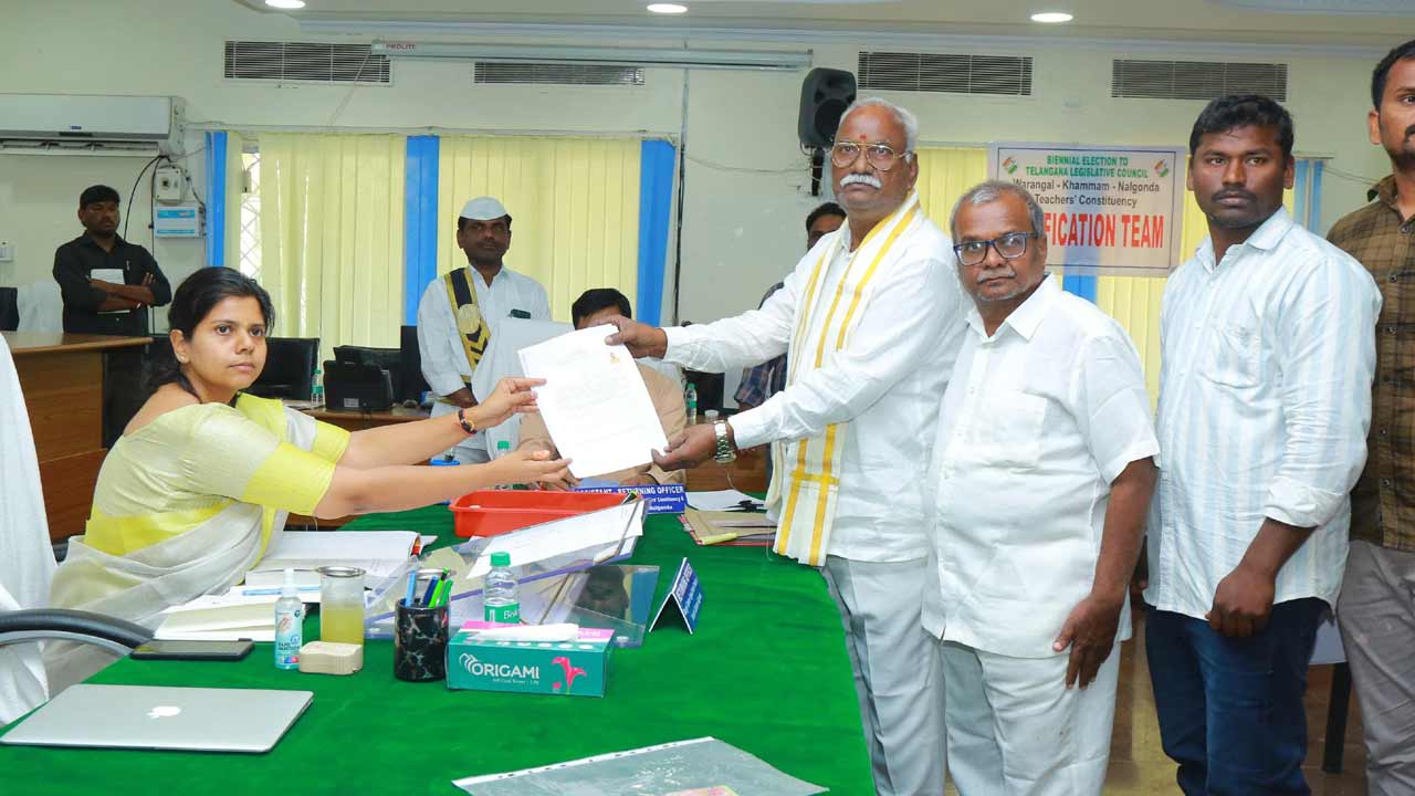 టీచర్స్‌ ఎమ్మెల్సీ ఎన్నికకు నామినేషన్లు షురూ