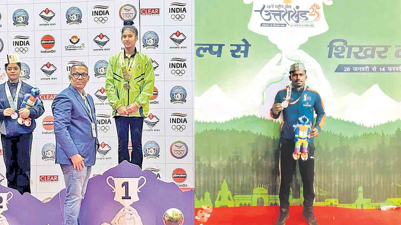 నిషికకు స్వర్ణం నిఖిల్‌కు కాంస్యం