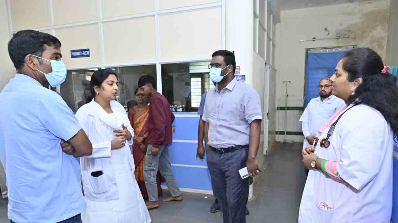 Collector inspections | బాల్కొండలో జిల్లా కలెక్టర్ ఆకస్మిక తనిఖీలు.. అంకిత భావంతో సిబ్బంది పనిచేయాలని సూచన