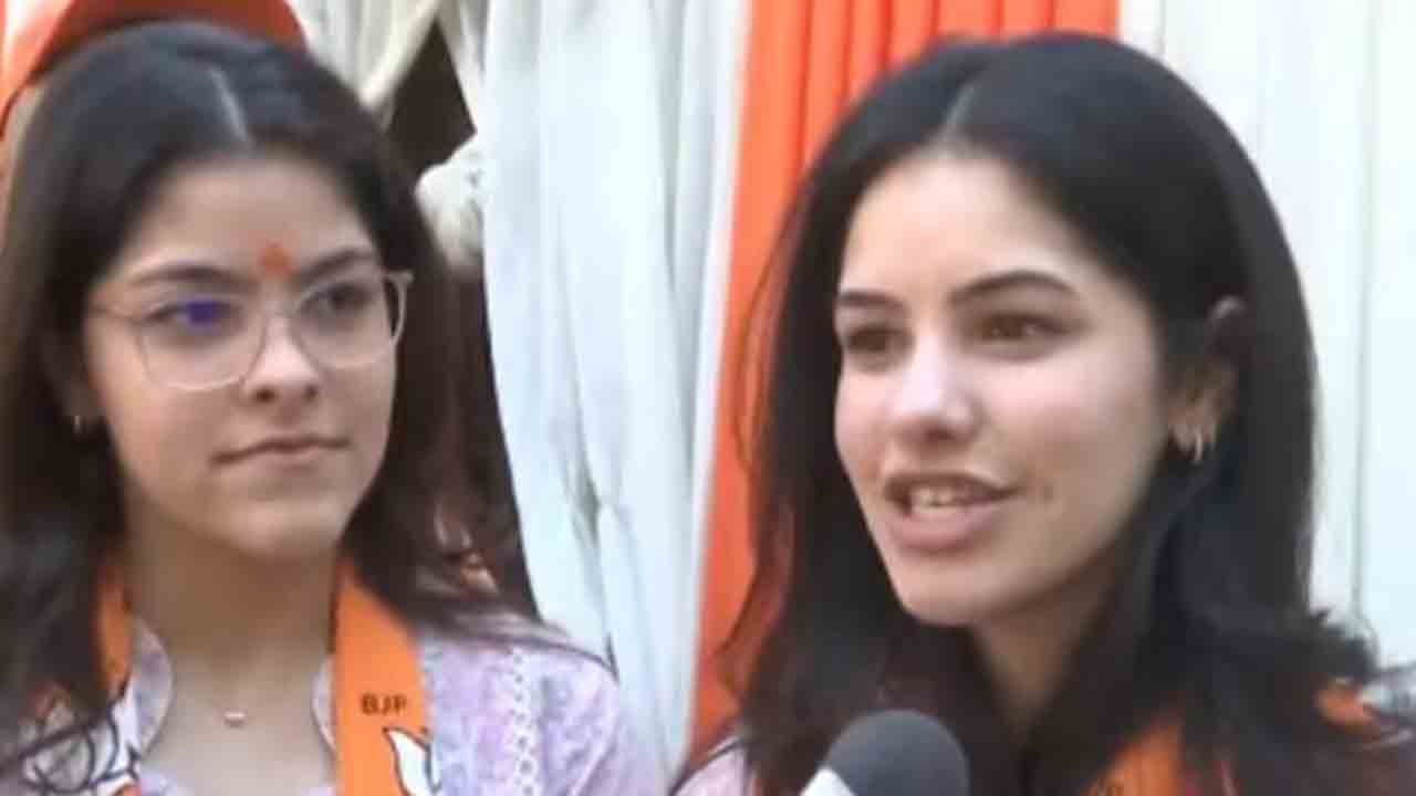 Parvesh Verma’s daughters | కేజ్రీవాల్‌పై  పర్వేష్ వర్మ విజయం.. ఓటర్లకు ఆయన కుమార్తెల   కృతజ్ఞతలు