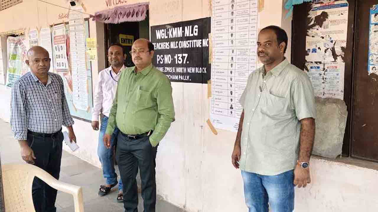 MLC elections | ఉమ్మడి నల్లగొండ జిల్లాలో ప్రశాంతంగా ఎమ్మెల్సీ ఎన్నికల పోలింగ్‌